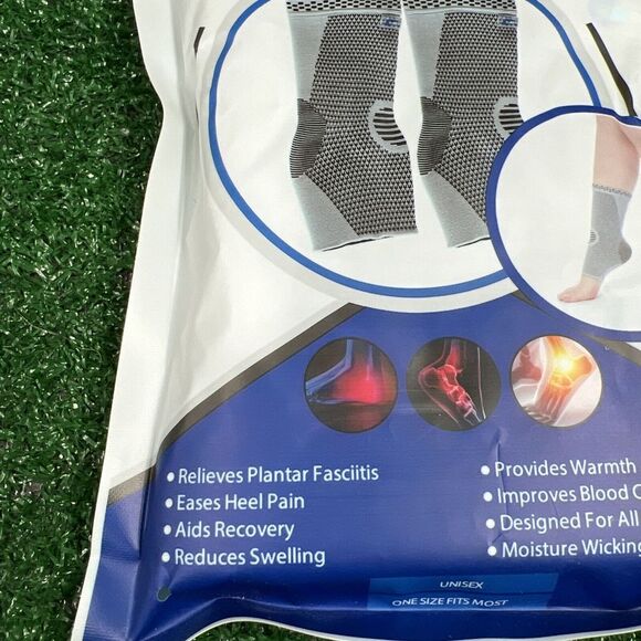 Compressa Foot Ankle Compression Sleeve Unisex One Size Fits Most New Sealed - Picture 4 of 8